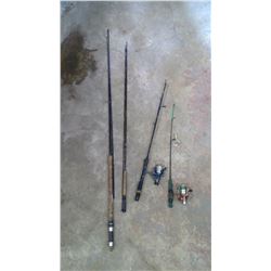 Lot of Fishing Rods