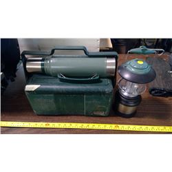 Stanley Thermos, Lunch Box And Camping Light