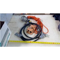 TROUBLE LIGHT, TRAILER HARNESS AND TAPE MEASURE