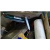 Image 2 : BOX OF ASSORTED ITEMS - FUNNEL, WIRE BRUSH, PAINT SUPPLIES, ETC.