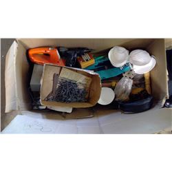 BOX OF ASSORTED ITEMS