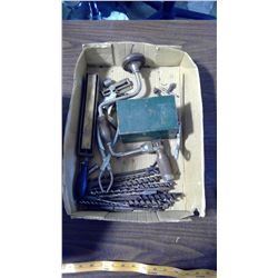 HAND DRILL, BITS, ETC.