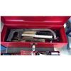 Image 4 : JOBMATE 18 VOLT CORDLESS DRILL, RED TOOL BOX WITH TOOLS AND SOCKET SET