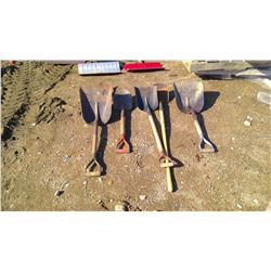 LOT OF SCOOP SHOVELS
