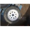 Image 2 : 2-RIMMED TIRES (1) ST 205/75 D15, (1) ST 225/75 R15