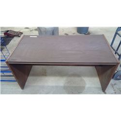 5' x 30" WOODEN DESK
