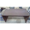 Image 1 : 5' x 30" WOODEN DESK