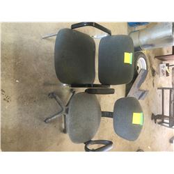 TWO OFFICE CHAIRS