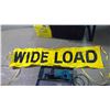 Image 1 : WIDE LOAD' BANNER AND MAKITA RECIPROCATING SAW (DAMAGED)