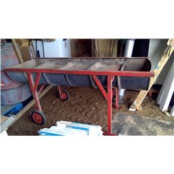 HOMEMADE BARBEQUE WITH WHEELS - 5 FEET