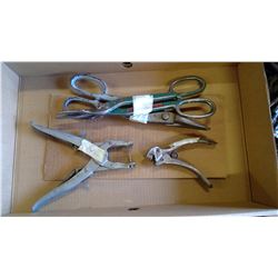 TIN SNIPS, LEATHER PUNCH, ETC.