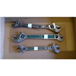 THREE SETS OF WRENCHES