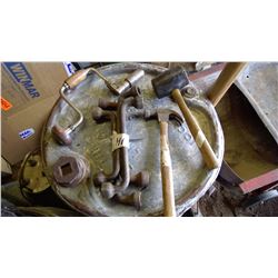 HAMMER, MALLET, HAND DRILL, SPEED WRENCHES
