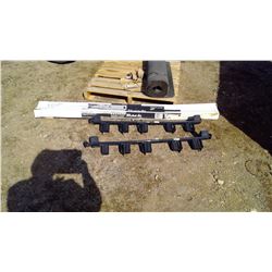 TWO ROOF RACKS - ONE SMALL, ONE LARGER