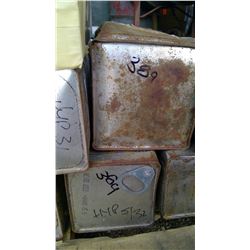 TWO CONTAINERS OF WELDING RODS