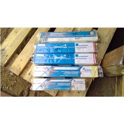 FIVE BOXES OF WELDING RODS