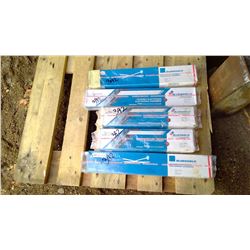 FIVE BOXES OF WELDING RODS