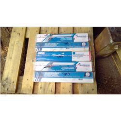 FIVE BOXES OF WELDING RODS