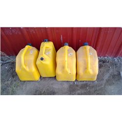 FOUR(4) DIESEL "JERRY" CANS