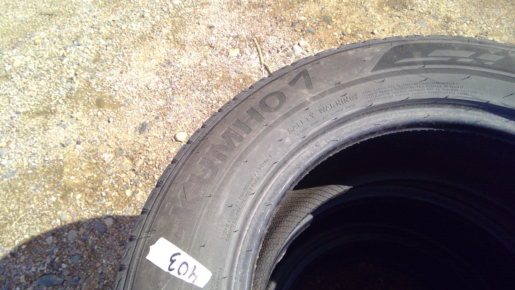 THREE CRUGEN 235/65R17 TIRES AND ONE MICHELIN 225/60R17 TIRE - Schmalz ...
