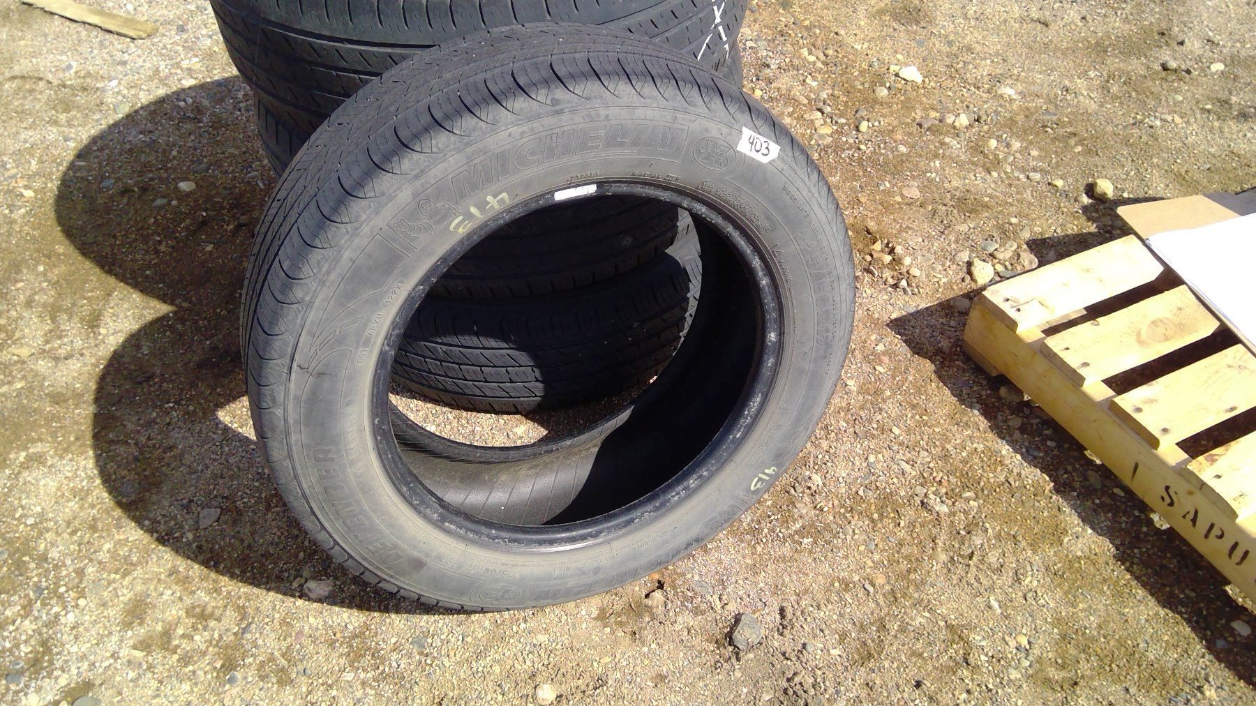 THREE CRUGEN 235/65R17 TIRES AND ONE MICHELIN 225/60R17 TIRE - Schmalz ...