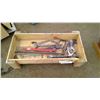 Image 1 : LOT OF ASSORTED TOOLS (CRATE NOT INCLUDED)