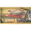 Image 3 : LOT OF ASSORTED TOOLS (CRATE NOT INCLUDED)