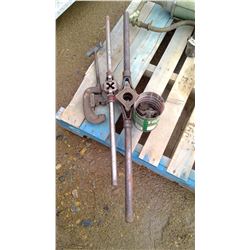 PIPE BENDERS, CUTTERS, ETC.