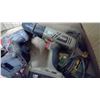 Image 4 : CRAFTSMAN, PORTER CABLE, DEWALT DRILLS (MISSING BATTERIES) AND 3 CHARGERS
