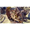 Image 1 : Large Rim And Old Steel Wheel With Shoes