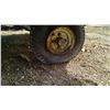Image 3 : SINGLE AXLE TRAILER 92" X 84" - BENT RIM AND PULLEY ARM