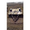 Image 1 : SINGLE AXLE TRAILER 91" X 71" - TWO FLAT TIRES