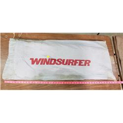 BIG (LOW WIND) WINDSURFER SAIL MADE/SEWN IN VANCOUVER BY 'WINDSURE'