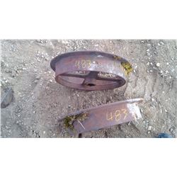 PAIR OF SMALL RIMS - 17"