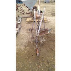 WOOD HANDLED PLOW