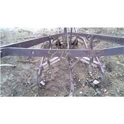 METAL HANDLED PLOW - DECORATIVE HANDLES