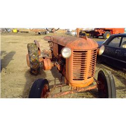ANTIQUE CASE TRACTOR VA