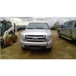 FORD F-150 2014 4X4 FOUR DOOR TRUCK (MISSING TAIL GATE) - 191311 KM - 1FtFWIEF9EFB89859