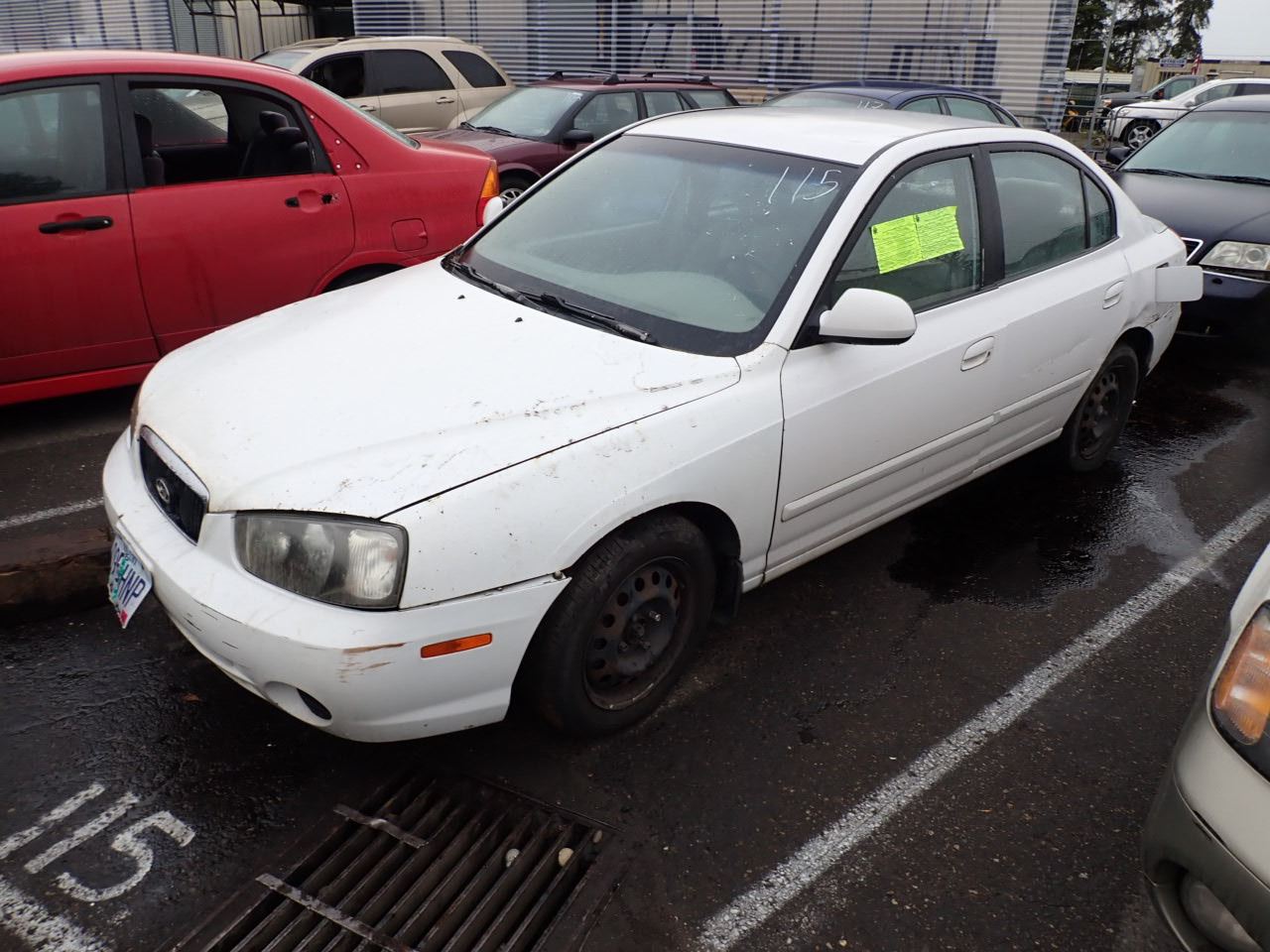 Hyundai elantra 2002 года