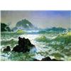 Seal Rock 2 by Albert Bierstadt