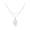 1.30 ctw Diamond Necklace - 14KT White Gold