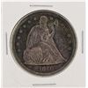1860-O No Motto $1 Seated Liberty Silver Dollar Coin