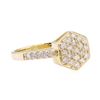 0.90 ctw Diamond Ring - 14KT Yellow Gold