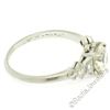 Image 9 : Antique Art Deco Platinum 1.50 ctw GIA Certified European Diamond Engagement Rin