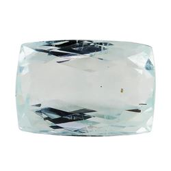 6.90 ct.Natural Rectangle Cushion Cut Aquamarine