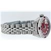 Image 3 : Rolex Ladies Stainless Steel Red Diamond & Ruby 26MM Datejust Wristwatch