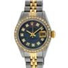 Image 1 : Rolex Ladies 2 Tone 14K Tahitian MOP Diamond Datejust Wristwatch