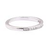 Image 1 : 0.30 ctw Diamond Ring - 14KT White Gold