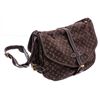 Image 1 : Louis Vuitton Brown Mini Lin Saumur 28 cm Crossbody Bag