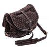 Image 3 : Louis Vuitton Brown Mini Lin Saumur 28 cm Crossbody Bag